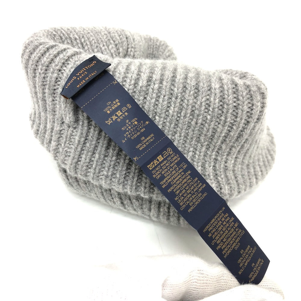 LOUIS VUITTON Knit hat MP3248 knit gray Bonnet LV Ahead 1.1 Women(Unisex) Used Authentic