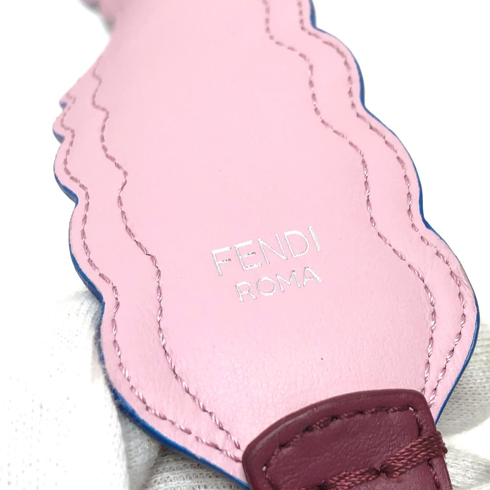 FENDI Shoulder strap leather multicolor Fake pearl Strap you