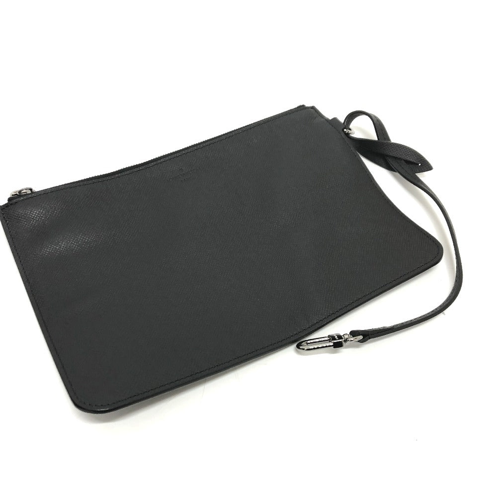 LOUIS VUITTON Tote Bag M31009 Taiga Leather Aldoise Hippo Light mens Used Authentic