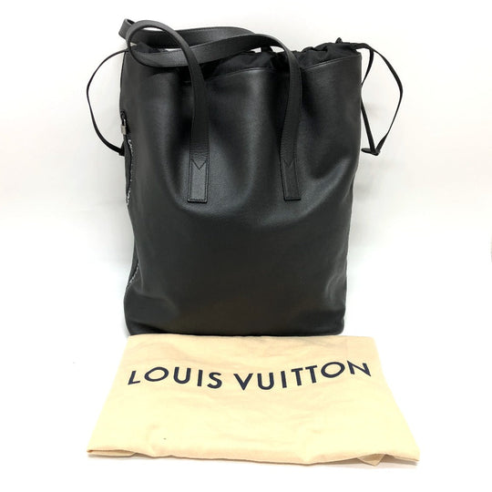 LOUIS VUITTON Tote Bag M31009 Taiga Leather Aldoise Hippo Light mens Used Authentic