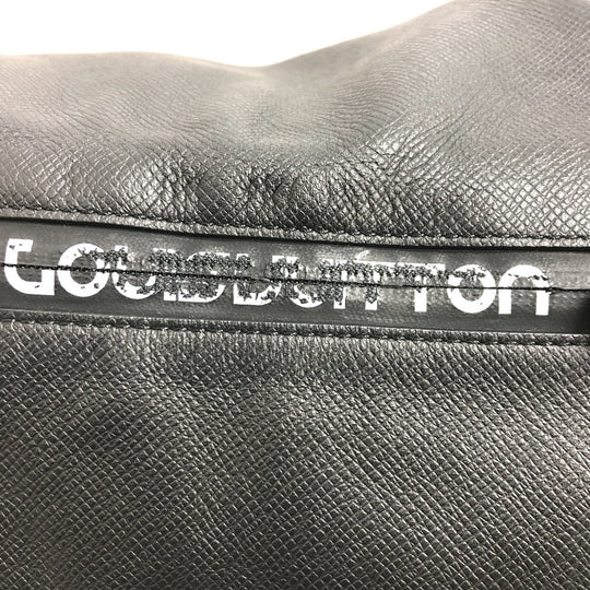 LOUIS VUITTON Tote Bag M31009 Taiga Leather Aldoise Hippo Light mens Used Authentic