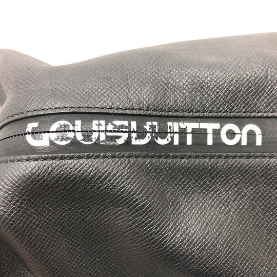 LOUIS VUITTON Tote Bag M31009 Taiga Leather Aldoise Hippo Light mens Used Authentic