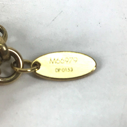 LOUIS VUITTON key ring M66979  Metal, Plastic black Padlock Rock motif keychain Women Used Authentic