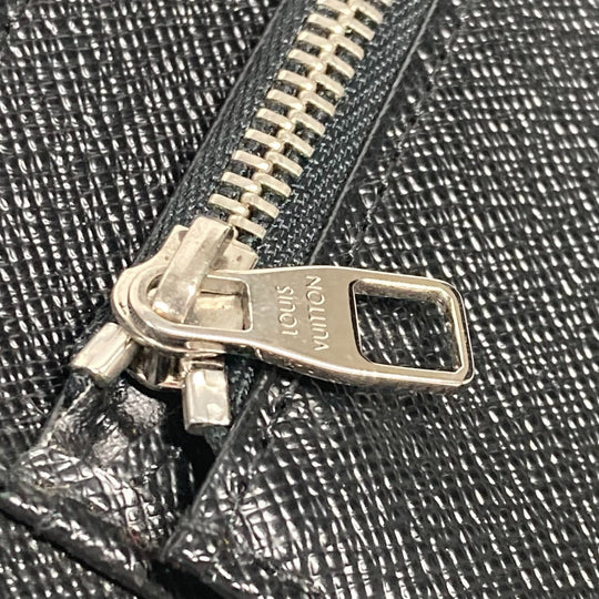LOUIS VUITTON Long Wallet Purse N48255 Damier Grafitto Canvas black Damier Grafitte Atholl Organizer mens Used Authentic