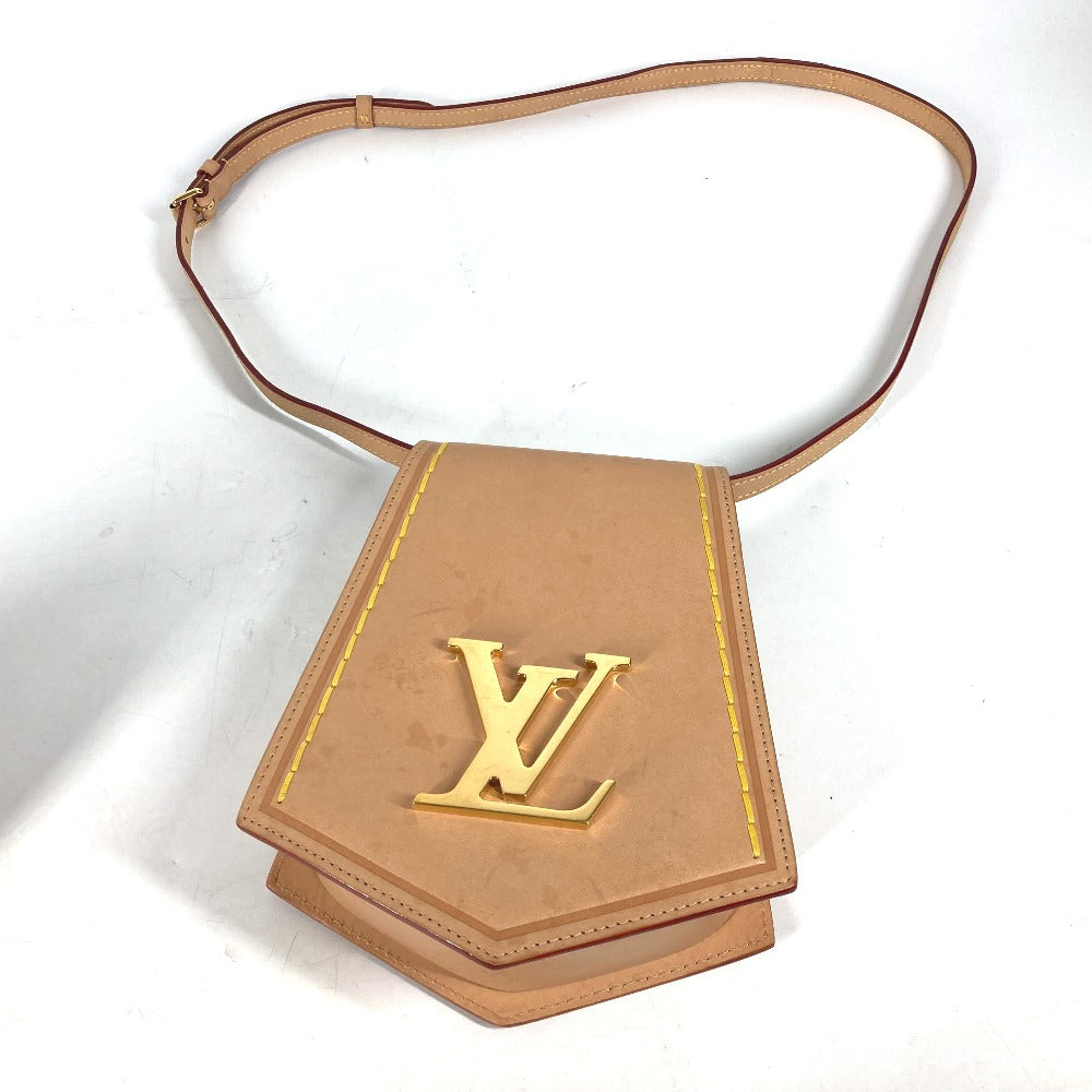LOUIS VUITTON Shoulder Bag M22368 Nume leather beige Keybell XL PM Women Used Authentic