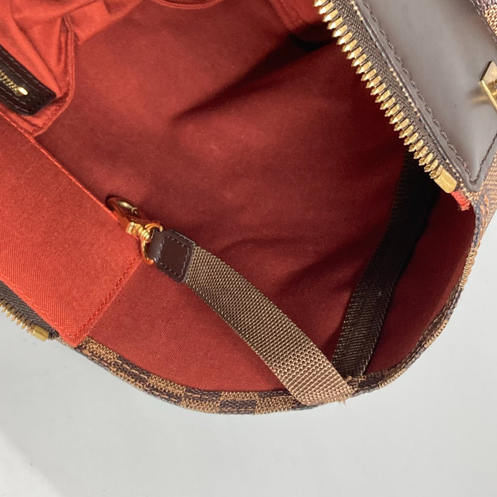LOUIS VUITTON Boston Duffel bag N41155 Damier canvas Brown Damier Greenwich GM mens Used Authentic