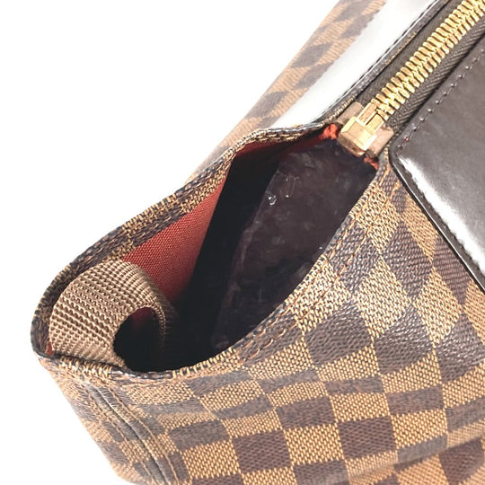 LOUIS VUITTON Boston Duffel bag N41155 Damier canvas Brown Damier Greenwich GM mens Used Authentic