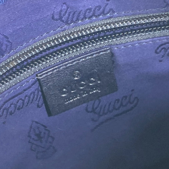 GUCCI Shoulder Bag 201447 GG Imprime, Leather blue GG implementation mens Used Authentic