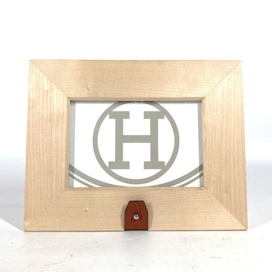 HERMES Photo frame Wood beige Tibi Photo Frame, Horizontal