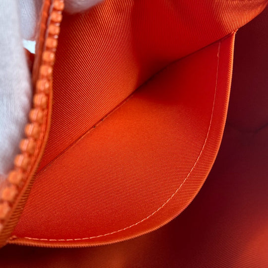 LOUIS VUITTON Handbag M20930 Taurillon Clemence Leather Orange Monogram Keepall  bandouliere25 mens Used Authentic