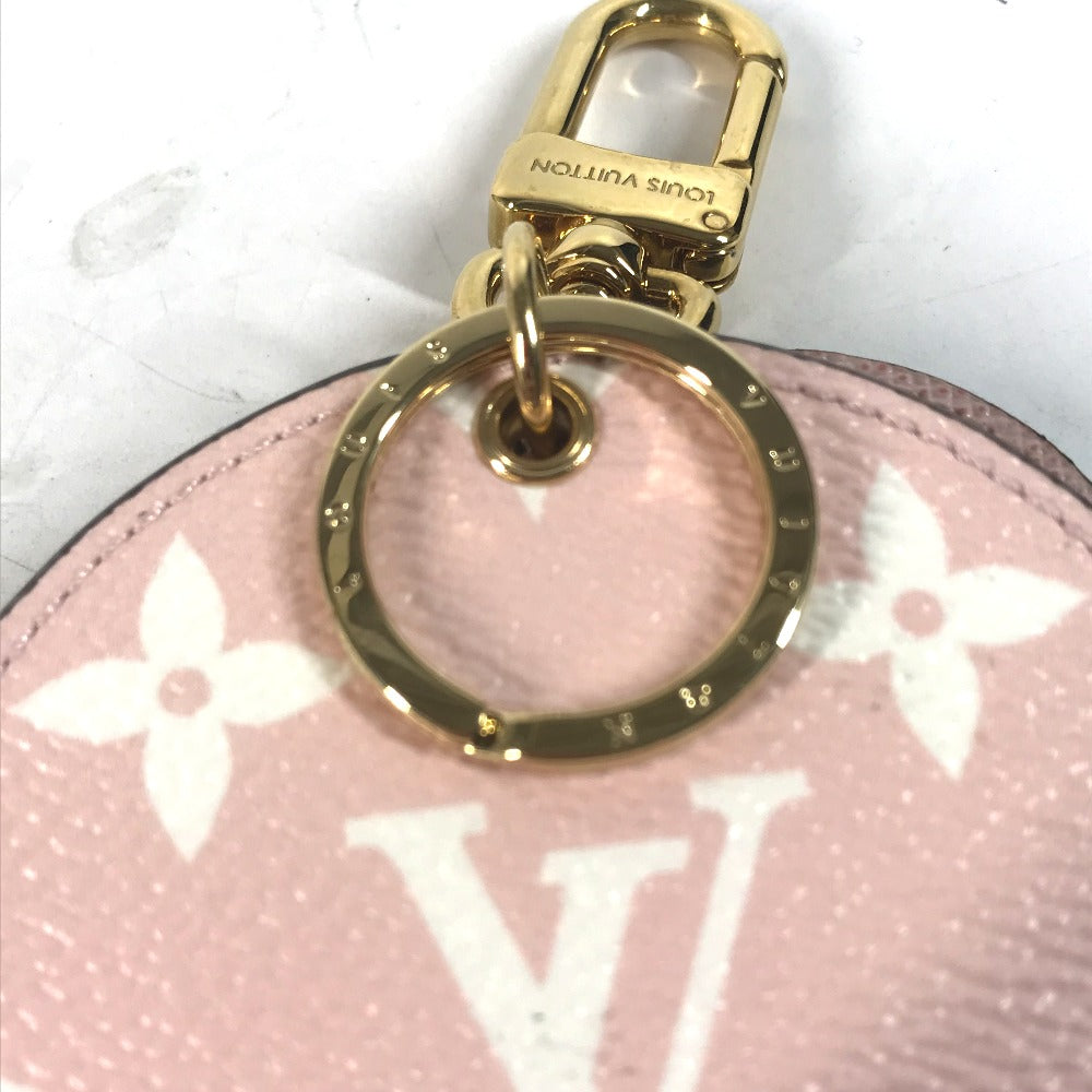 LOUIS VUITTON key ring M67847 Monogram giant canvas Red Monogram Giant Porto Cray Rustre Women Used Authentic