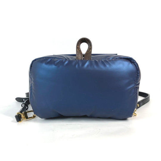LOUIS VUITTON Backpack M21060 Nylon, Monogram Canvas Navy monogram palm springs Backpack MINI