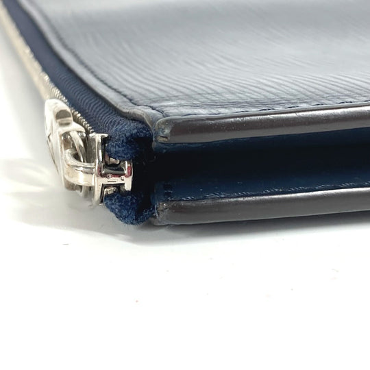LOUIS VUITTON Clutch bag M64154  Epi Leather Navy Epi Pochette Jules GM mens Used Authentic