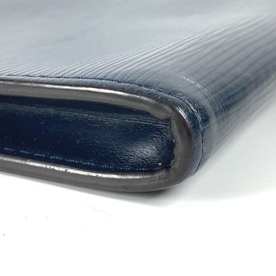 LOUIS VUITTON Clutch bag M64154  Epi Leather Navy Epi Pochette Jules GM mens Used Authentic
