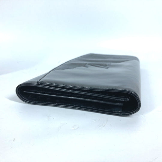 LOUIS VUITTON Clutch bag M63962 leather black Opera line Aegean mens Used Authentic