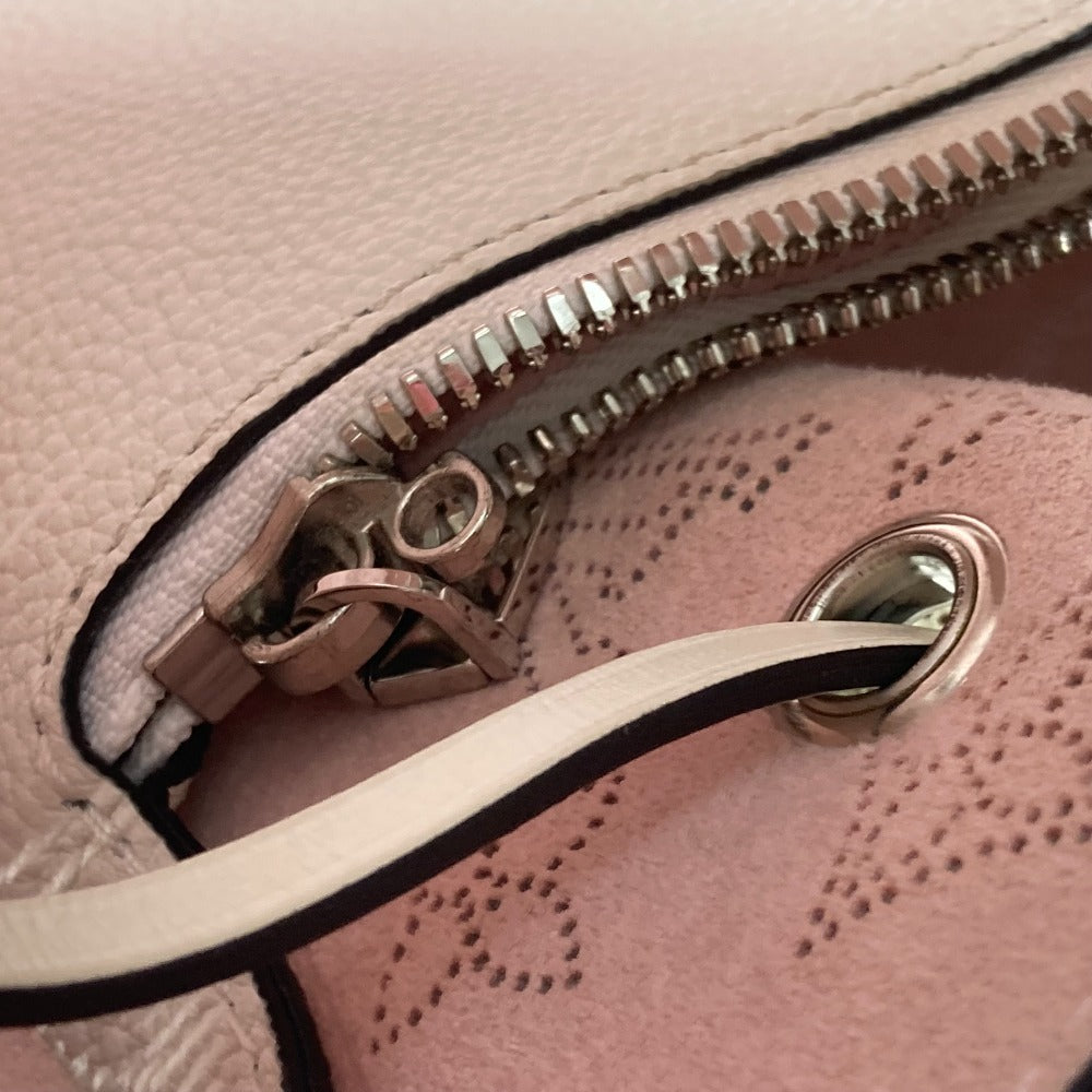 LOUIS VUITTON Shoulder Bag M58483 monogram mahina leather white Monogram Mahina Mulia Women Used Authentic
