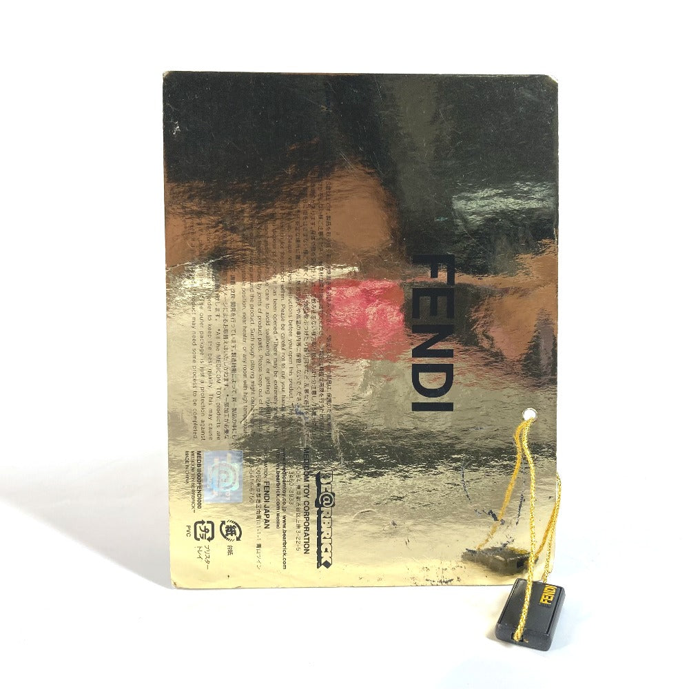 FENDI charm plastic Red Unopened Medicom Toy BE @ RBRICK unisex(Unisex) Used Authentic