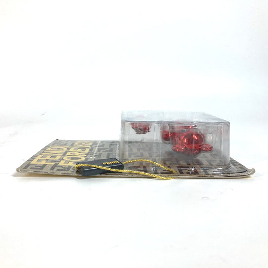 FENDI charm plastic Red Unopened Medicom Toy BE @ RBRICK unisex(Unisex) Used Authentic