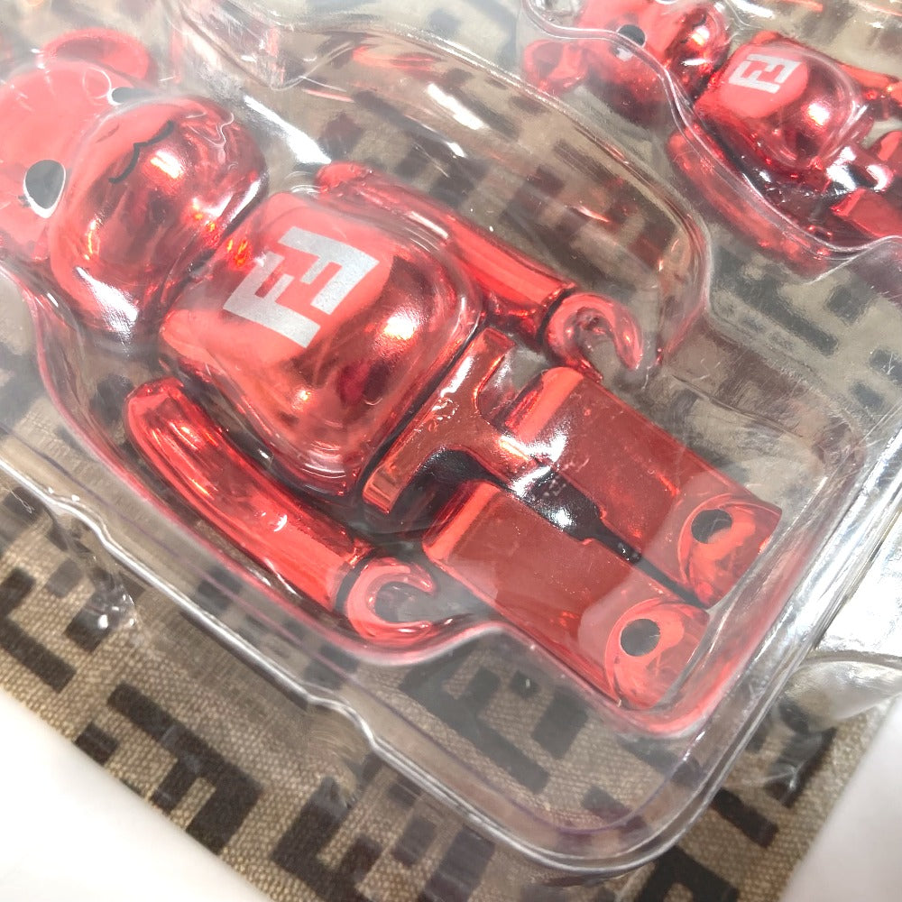 FENDI charm plastic Red Unopened Medicom Toy BE @ RBRICK unisex(Unisex) Used Authentic