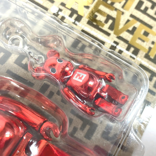 FENDI charm plastic Red Unopened Medicom Toy BE @ RBRICK unisex(Unisex) Used Authentic
