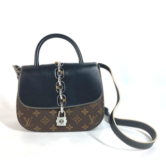 LOUIS VUITTON Shoulder Bag M44115  Monogram canvas Brown Monogram Chain It PM Women Used Authentic