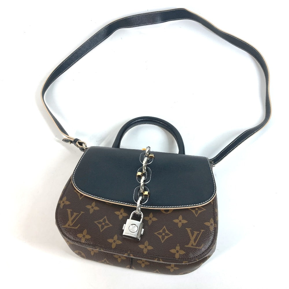 LOUIS VUITTON Shoulder Bag M44115  Monogram canvas Brown Monogram Chain It PM Women Used Authentic