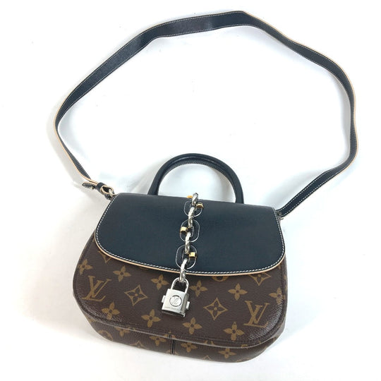 LOUIS VUITTON Shoulder Bag M44115  Monogram canvas Brown Monogram Chain It PM Women Used Authentic