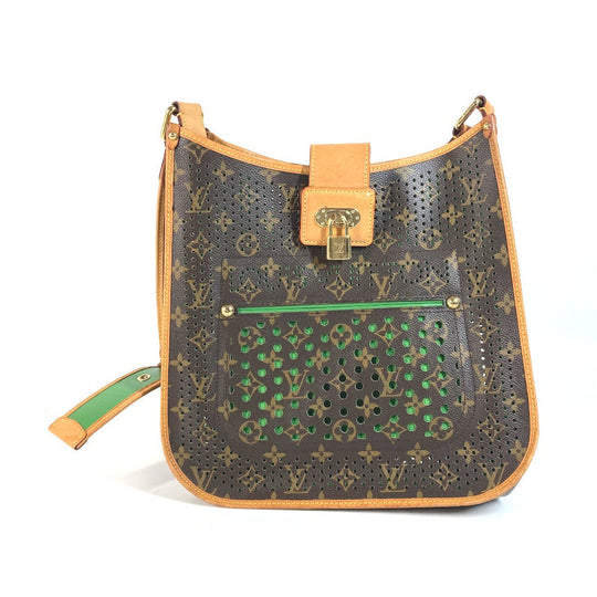 LOUIS VUITTON Shoulder Bag M95173 Monogram canvas Brown Monogram Perfo Musette Women Used Authentic