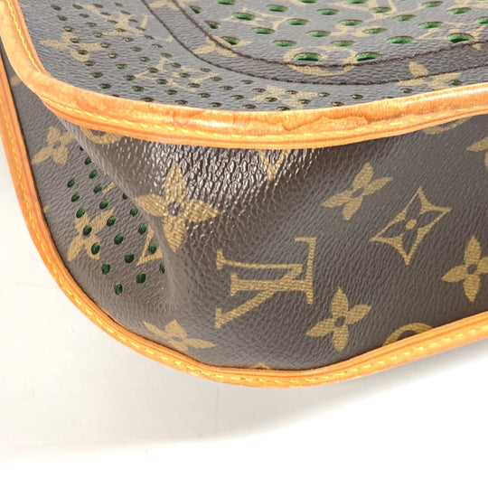 LOUIS VUITTON Shoulder Bag M95173 Monogram canvas Brown Monogram Perfo Musette Women Used Authentic