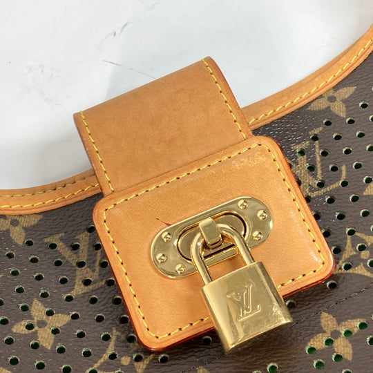 LOUIS VUITTON Shoulder Bag M95173 Monogram canvas Brown Monogram Perfo Musette Women Used Authentic