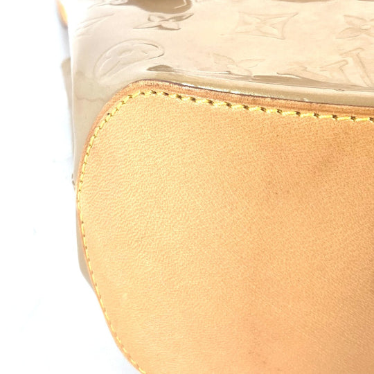 LOUIS VUITTON Shoulder Bag Monogram Vernis Canvas beige Monogram Vernis Biscayne Bay GM Women Used Authentic