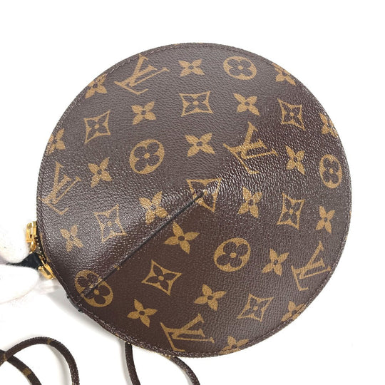 LOUIS VUITTON Handbag M44592 Monogram canvas Brown Monogram Tupi Women Used Authentic