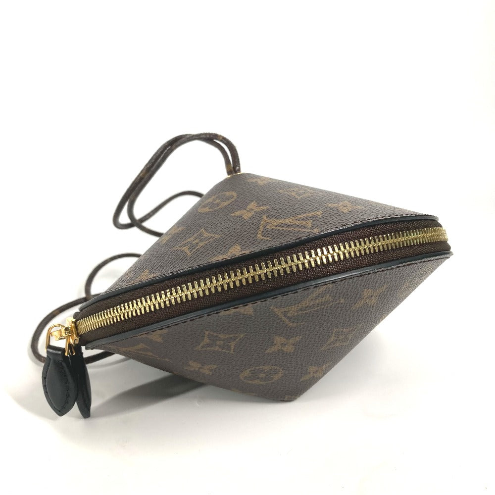 LOUIS VUITTON Handbag M44592 Monogram canvas Brown Monogram Tupi Women Used Authentic