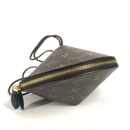 LOUIS VUITTON Handbag M44592 Monogram canvas Brown Monogram Tupi Women Used Authentic