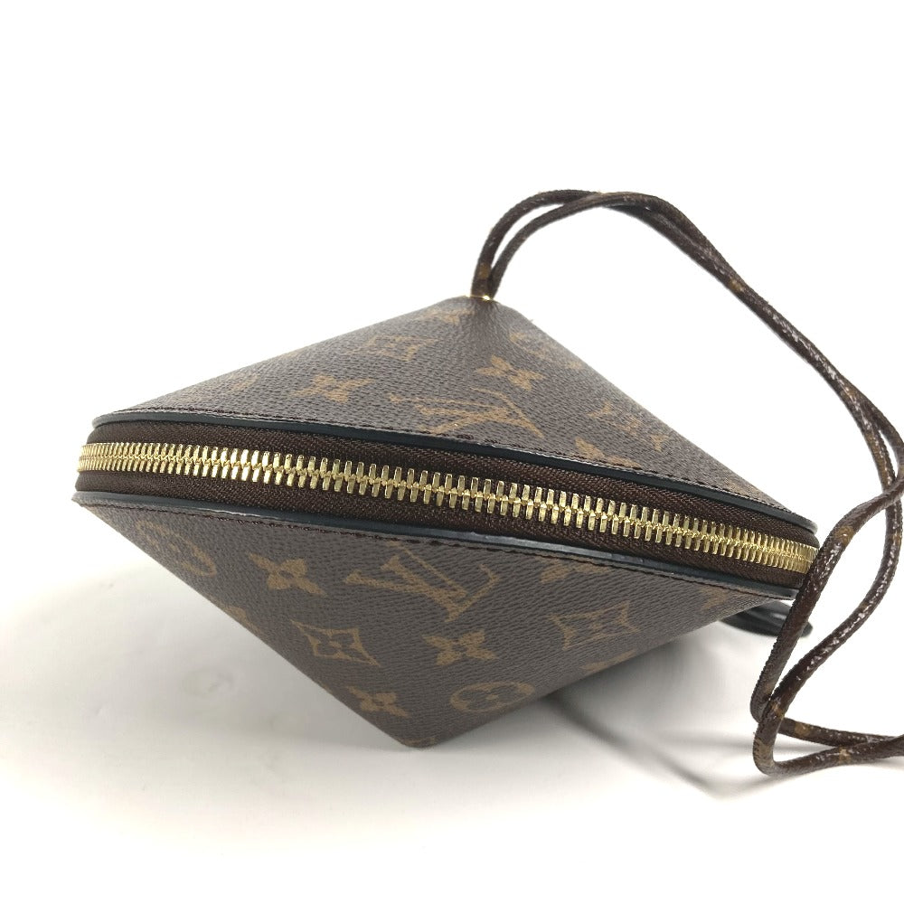 LOUIS VUITTON Handbag M44592 Monogram canvas Brown Monogram Tupi Women Used Authentic