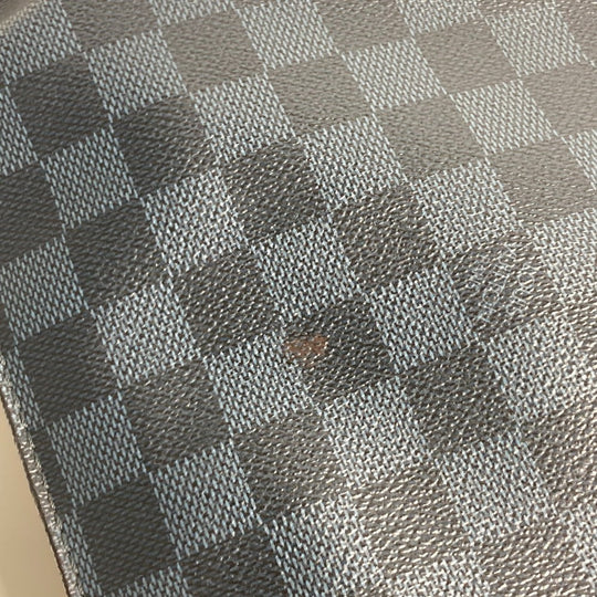 LOUIS VUITTON Clutch bag N51101  Damier Cobalt Canvas Navy Damier Cobalt Portfolio mens Used Authentic