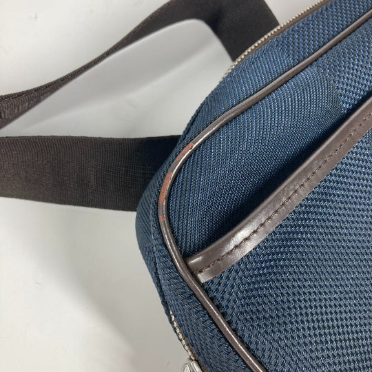LOUIS VUITTON Sling bag N41128  Damier Jean Canvas Navy Damier Jean Acrobat mens Used Authentic