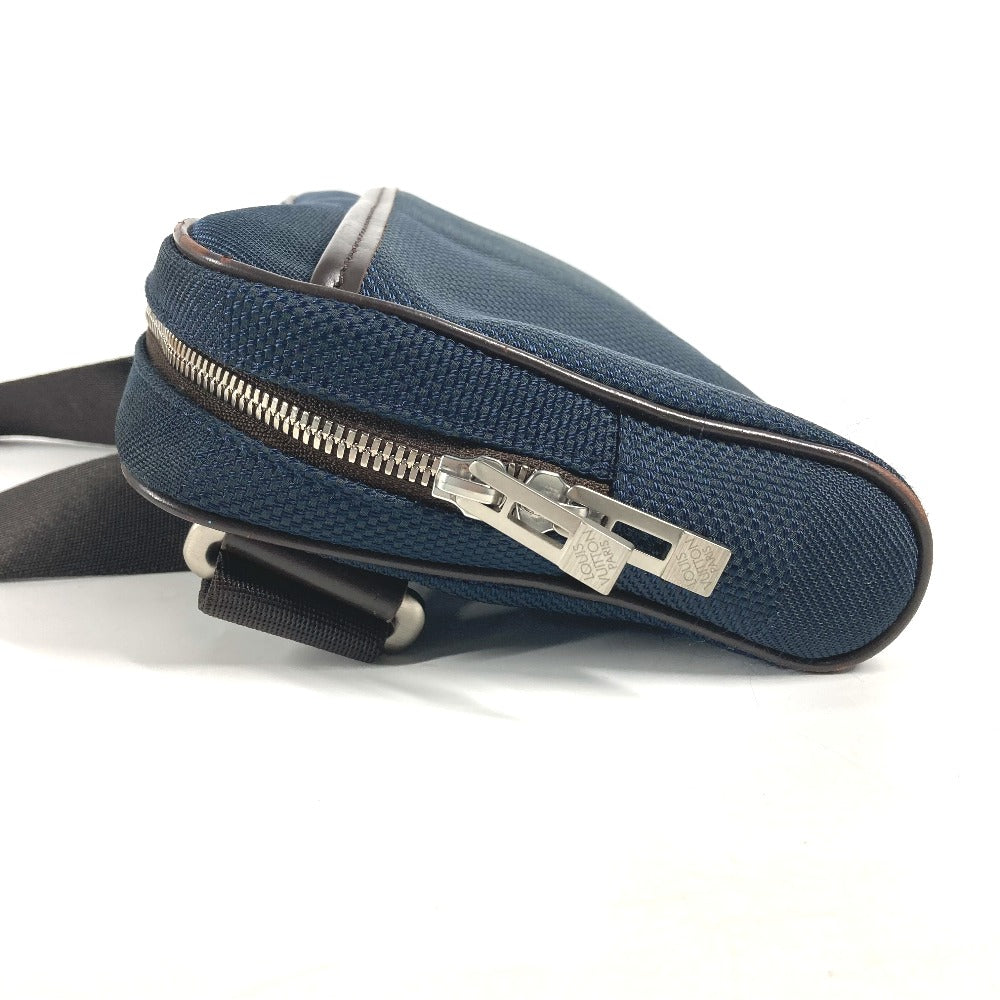 LOUIS VUITTON Sling bag N41128  Damier Jean Canvas Navy Damier Jean Acrobat mens Used Authentic