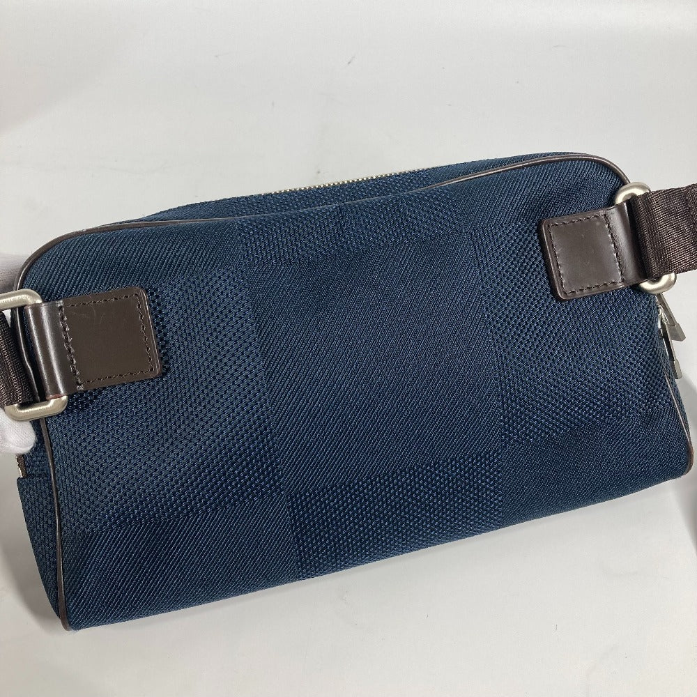 LOUIS VUITTON Sling bag N41128  Damier Jean Canvas Navy Damier Jean Acrobat mens Used Authentic