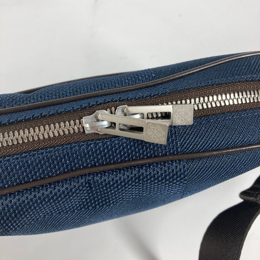 LOUIS VUITTON Sling bag N41128  Damier Jean Canvas Navy Damier Jean Acrobat mens Used Authentic