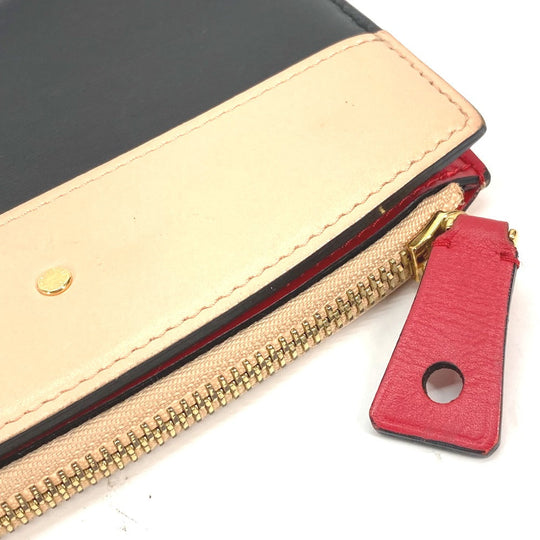 LOUIS VUITTON Long Wallet Purse M67231 leather black By color Portefeuille Steamer Women Used Authentic