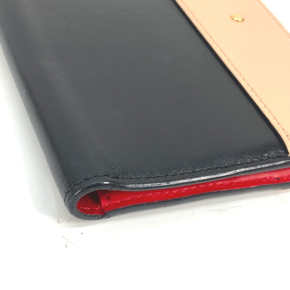 LOUIS VUITTON Long Wallet Purse M67231 leather black By color Portefeuille Steamer Women Used Authentic