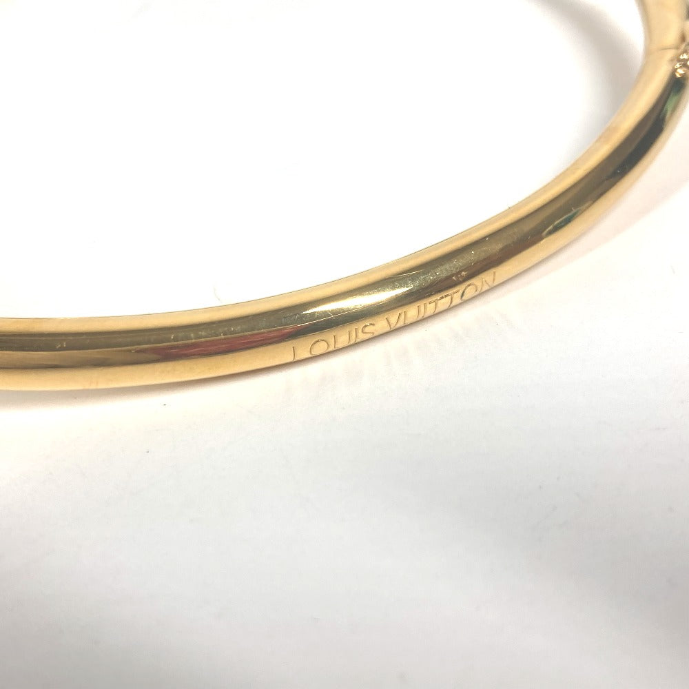 LOUIS VUITTON Necklace MP2409 metal gold Feather Necklace Women Used Authentic