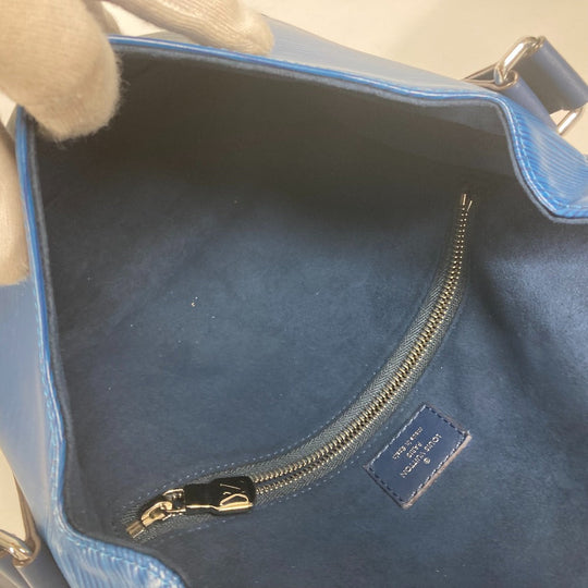 LOUIS VUITTON Shoulder Bag M53407 Epi Leather blue Epi Harrington Messenger