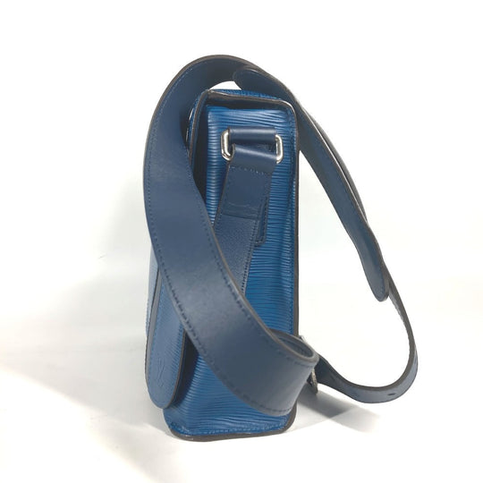 LOUIS VUITTON Shoulder Bag M53407 Epi Leather blue Epi Harrington Messenger