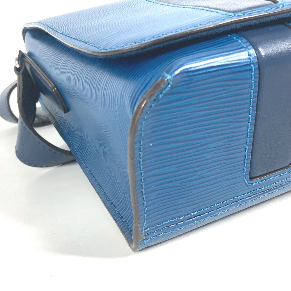 LOUIS VUITTON Shoulder Bag M53407 Epi Leather blue Epi Harrington Messenger