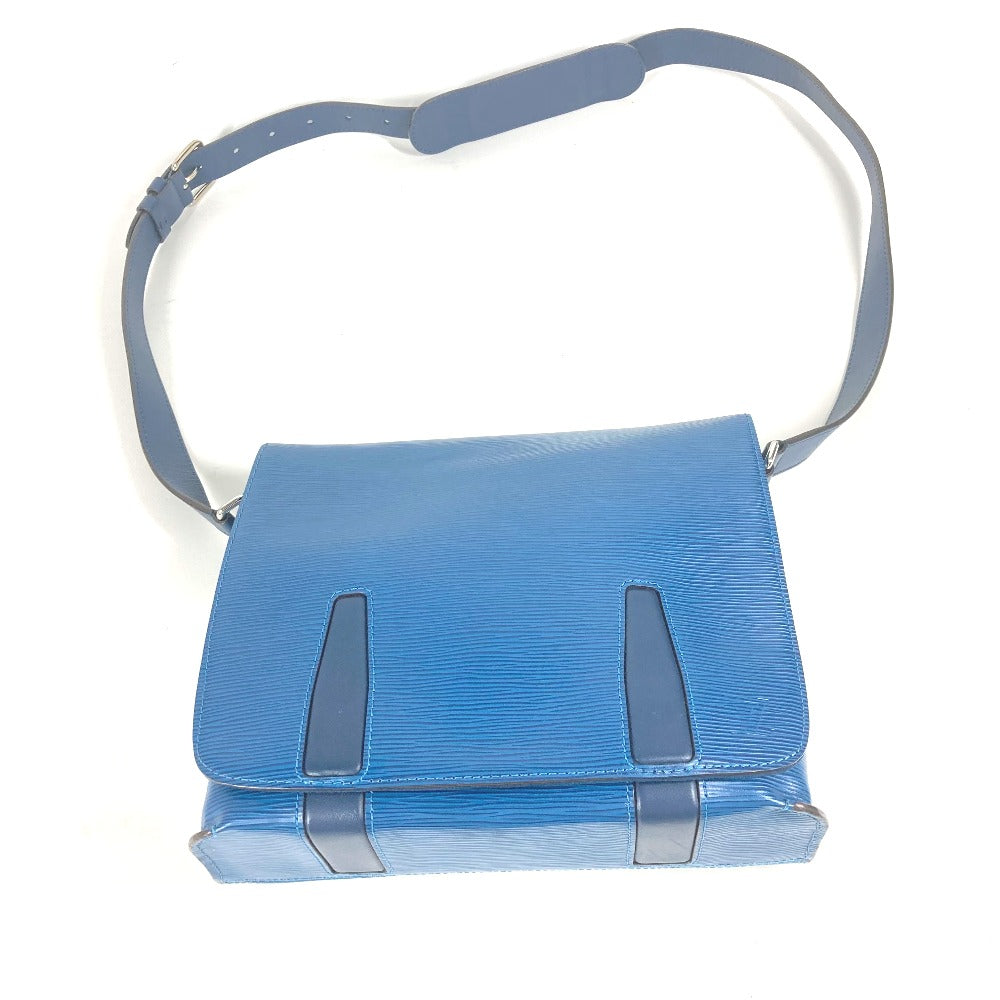 LOUIS VUITTON Shoulder Bag M53407 Epi Leather blue Epi Harrington Messenger