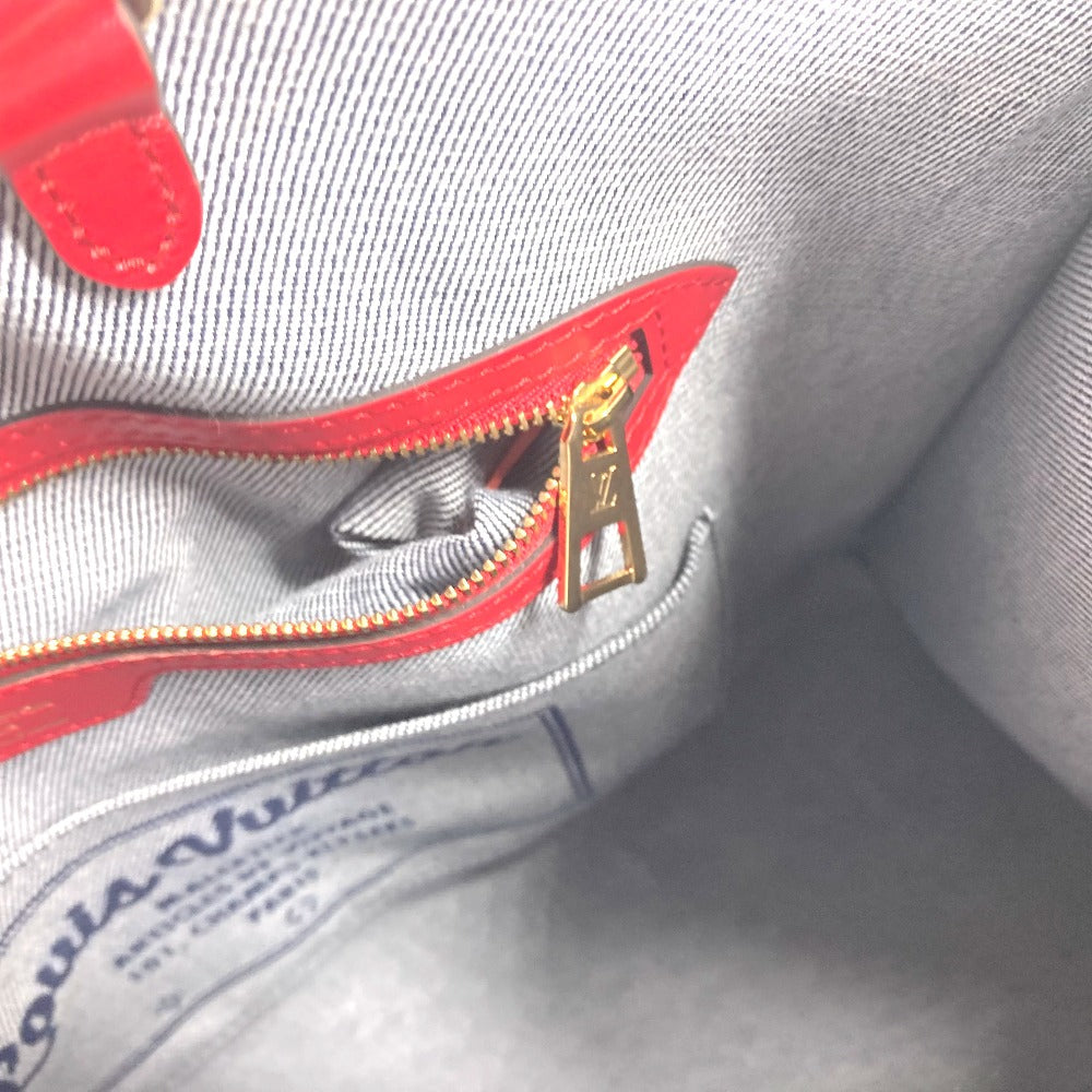 LOUIS VUITTON Tote Bag M44992 Denim, Leather blue Monogram denim On-the-go GM