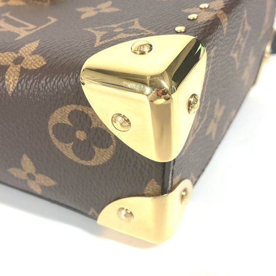 LOUIS VUITTON Shoulder Bag M82465 Monogram reverse canvas Brown Monogram reverse Camera box Women Used Authentic