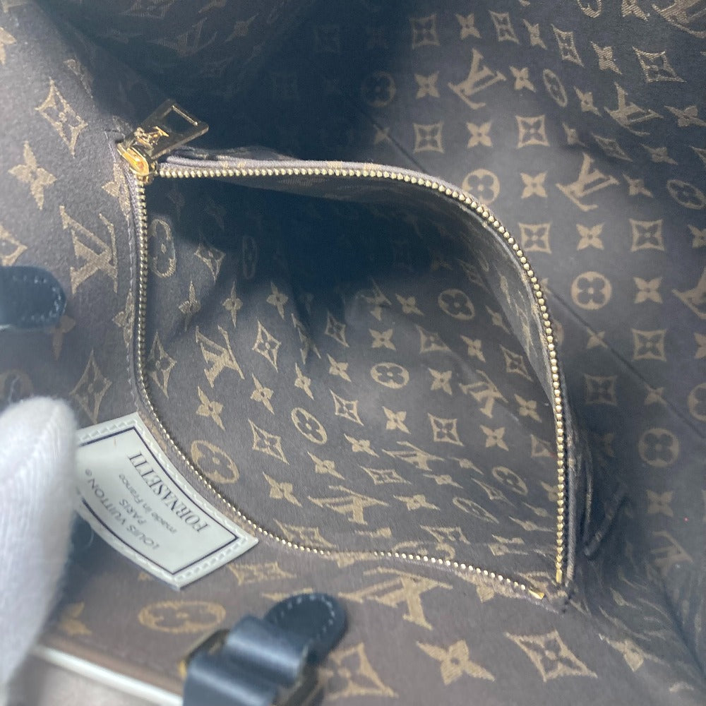 LOUIS VUITTON Shoulder Bag M59264 Calf leather white Nicolas Ghesquire Fornasetti On the Go MM Women Used Authentic
